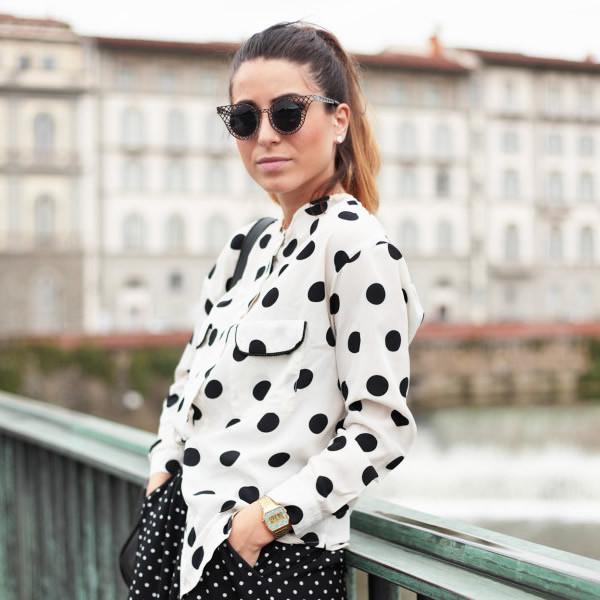Women's Indie Round Cat Eye Laser Cut Metal Sunglasses 9315