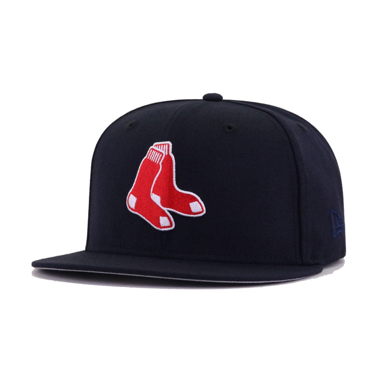 Boston Red Sox Navy Socks New Era 59Fifty Fitted