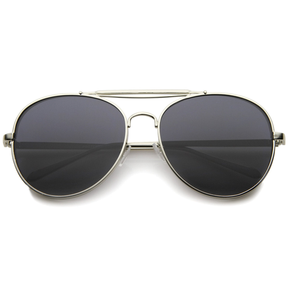 Modern Side Cover Flat Lens Aviator Sunglasses A253