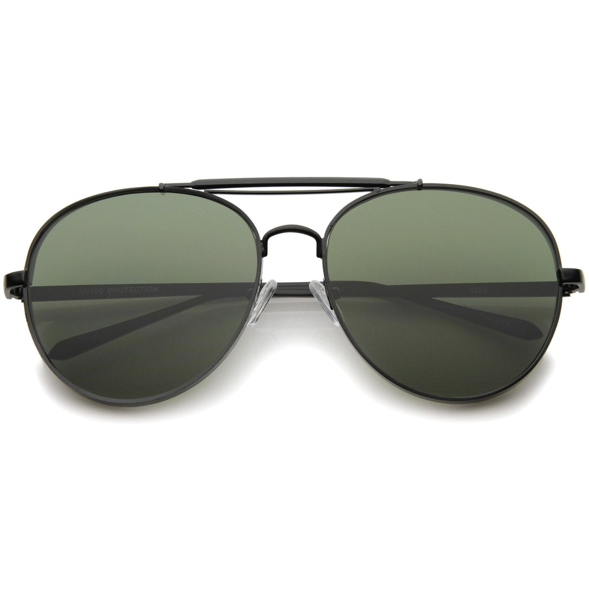 Modern Side Cover Flat Lens Aviator Sunglasses A253