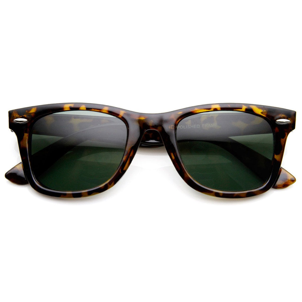 Womens Celebrity Horned Rim Frame Sunglasses 2393