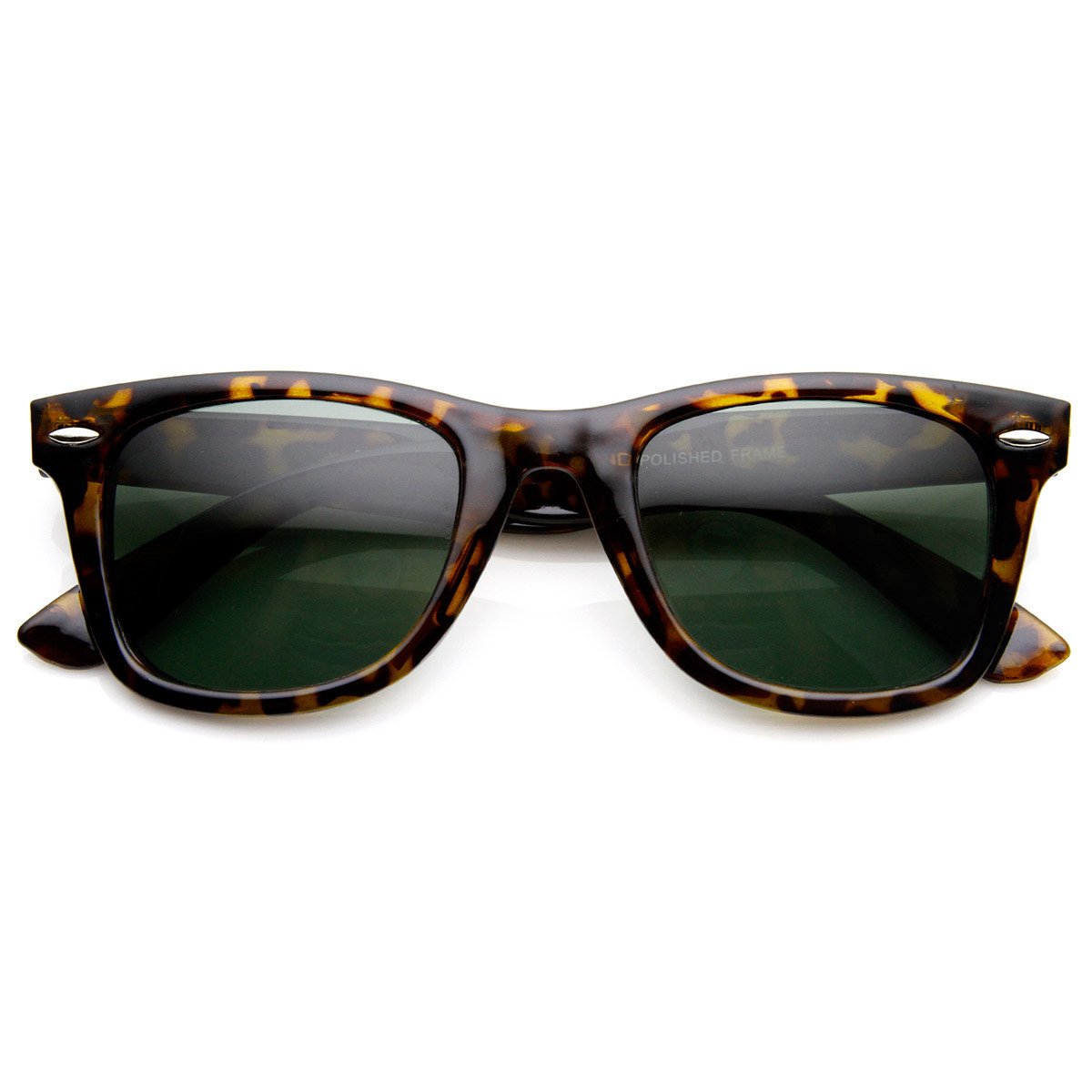 Womens Celebrity Horned Rim Frame Sunglasses 2393