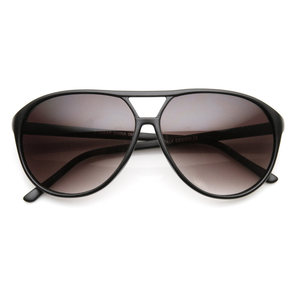 Retro 1970's Mens Fashion Oversize Aviator Sunglasses 9391