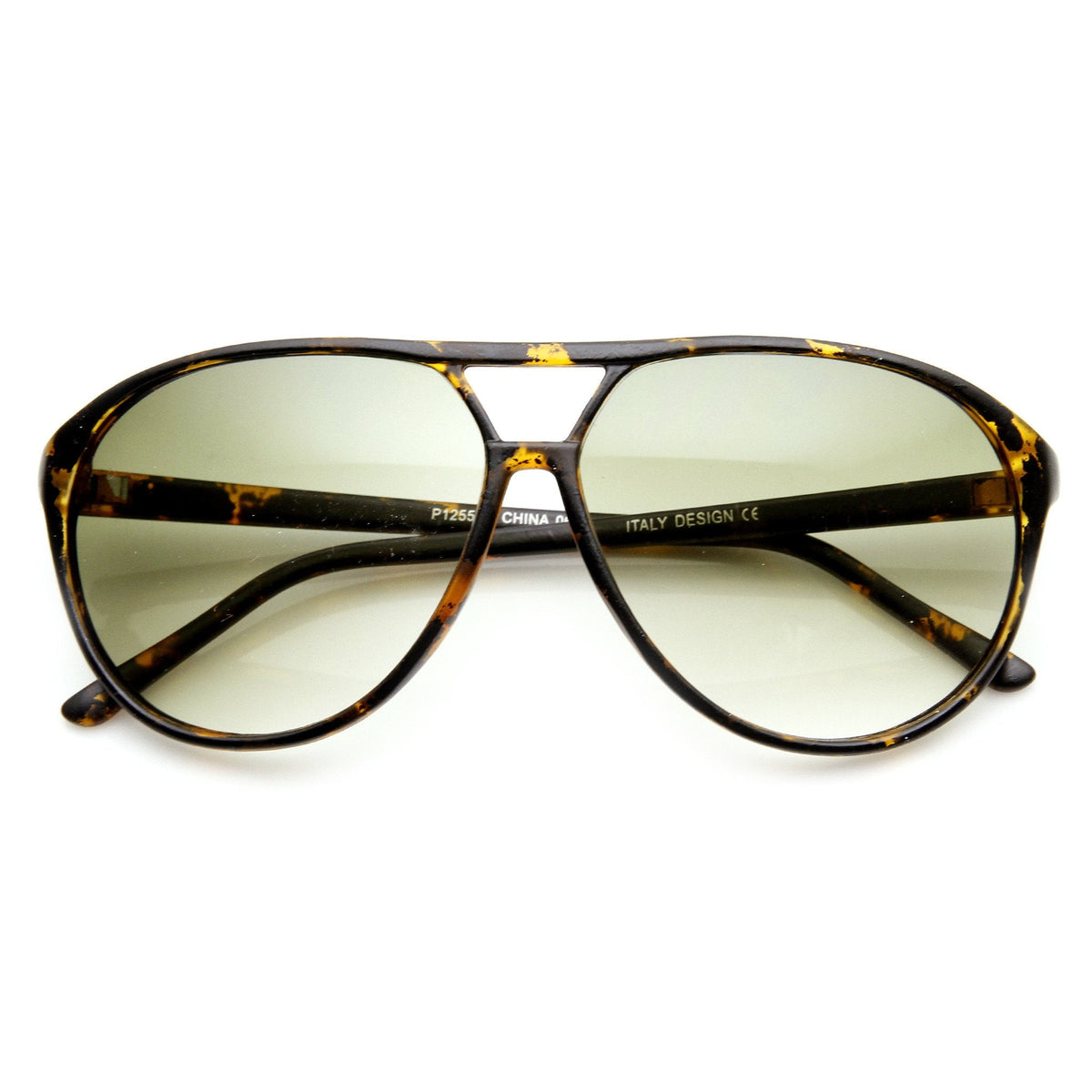 Retro 1970's Mens Fashion Oversize Aviator Sunglasses 9391