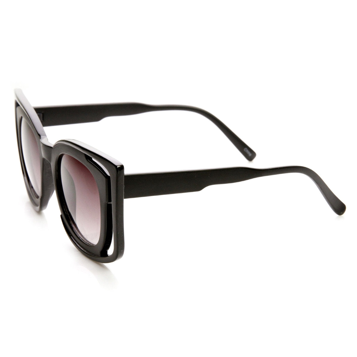 Unique Double Frame Square Womens Fashion Sunglasses 9417