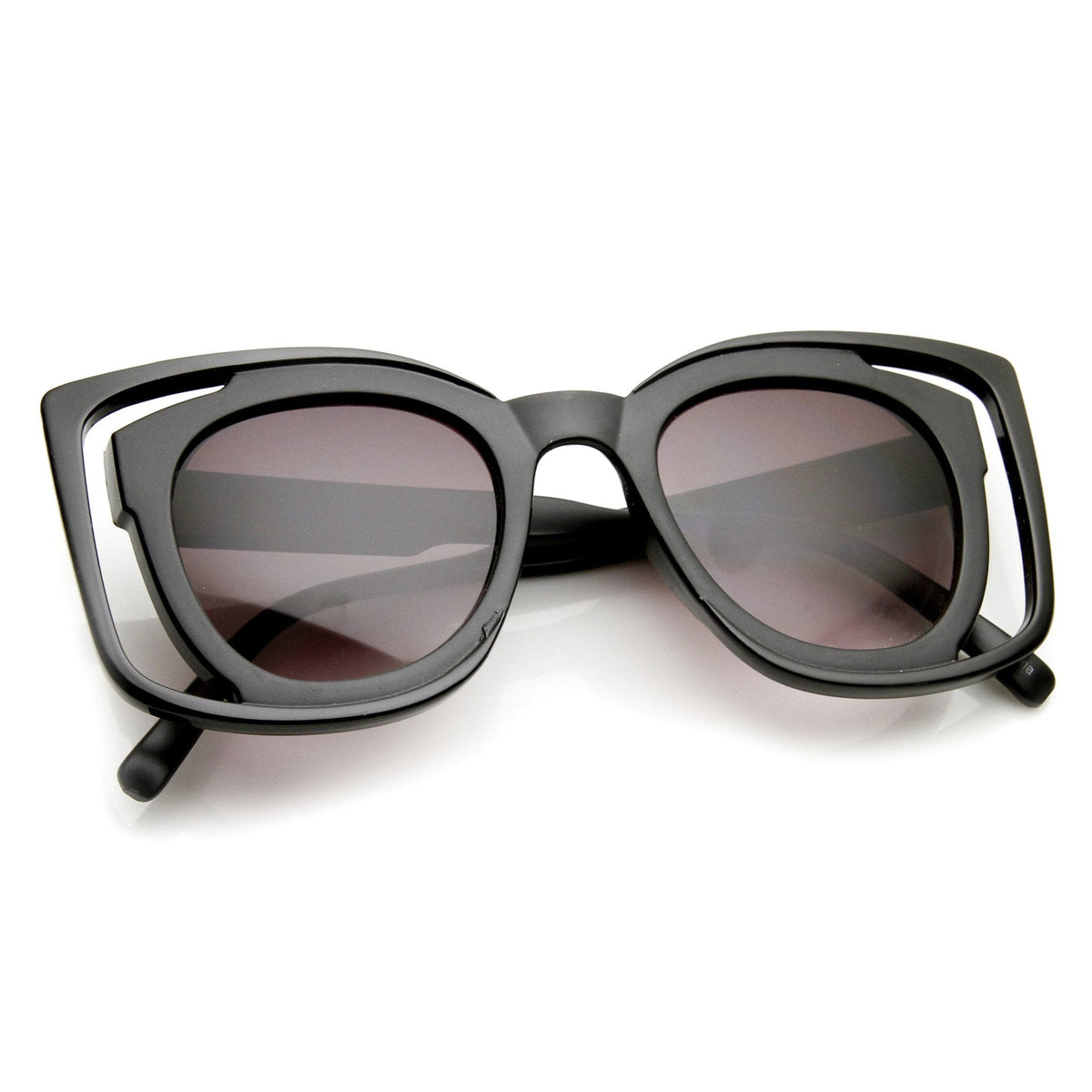 Unique Double Frame Square Womens Fashion Sunglasses 9417