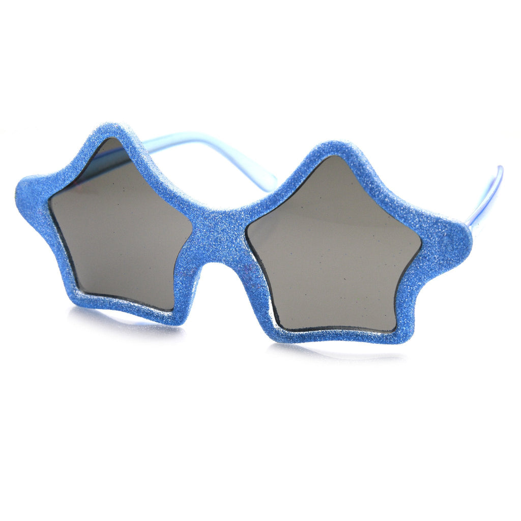 Novelty Star Shape Glitter Party Superstar Sunglasses 9537