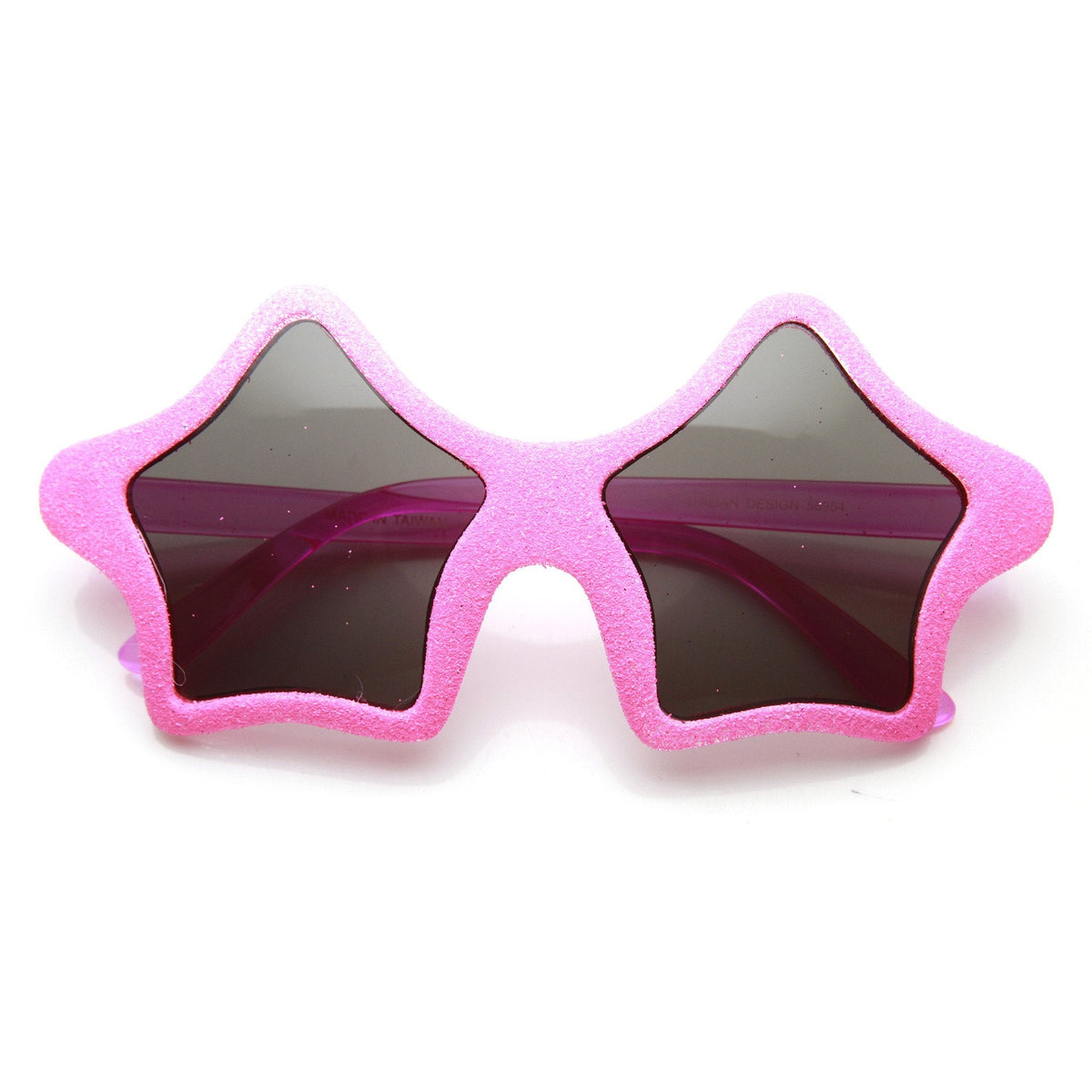 Novelty Star Shape Glitter Party Superstar Sunglasses 9537