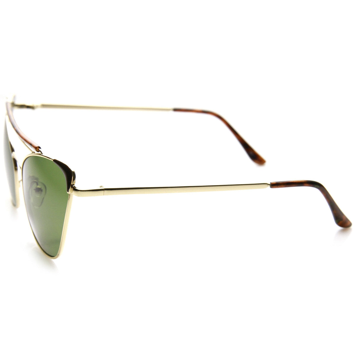 Unique Retro Steampunk Cat Eye Aviator Sunglasses  9493