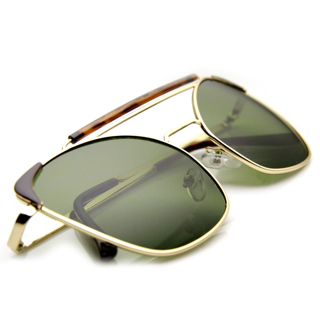Unique Retro Steampunk Cat Eye Aviator Sunglasses  9493