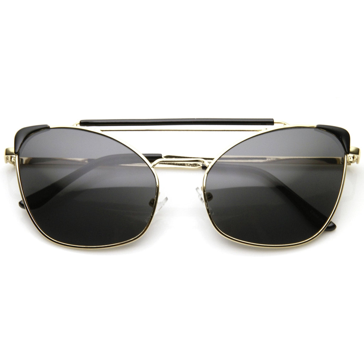 Unique Retro Steampunk Cat Eye Aviator Sunglasses  9493