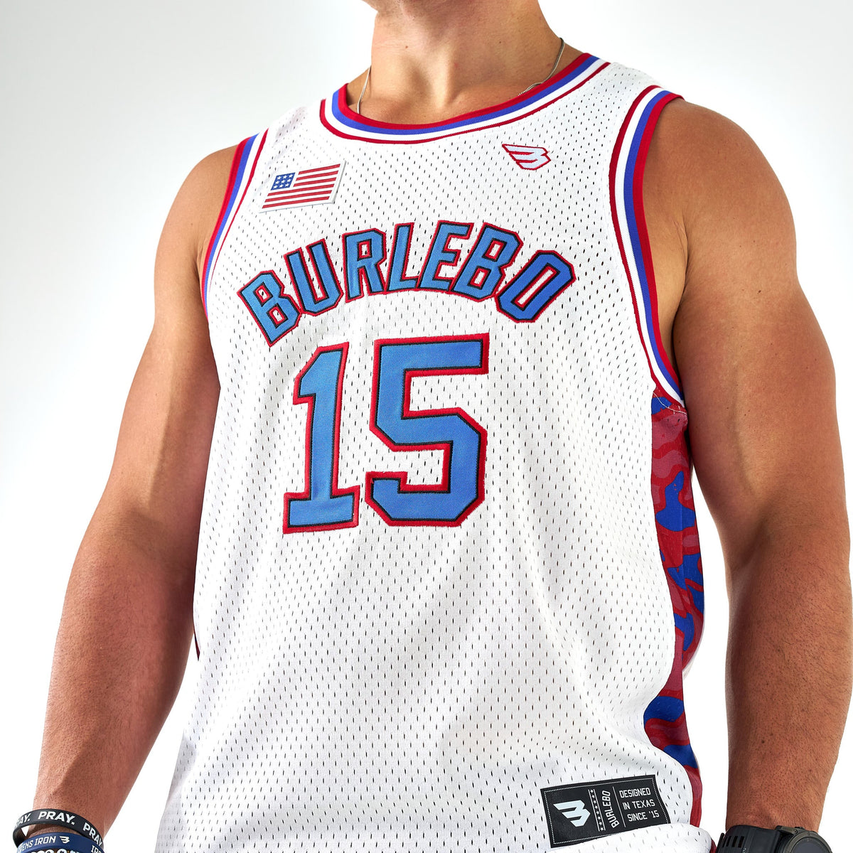 Jersey - Patriotic - White