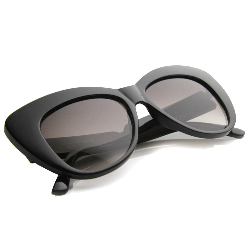 Women's Oversize Cat Eye Butterfly Shape Sunglasses 9974