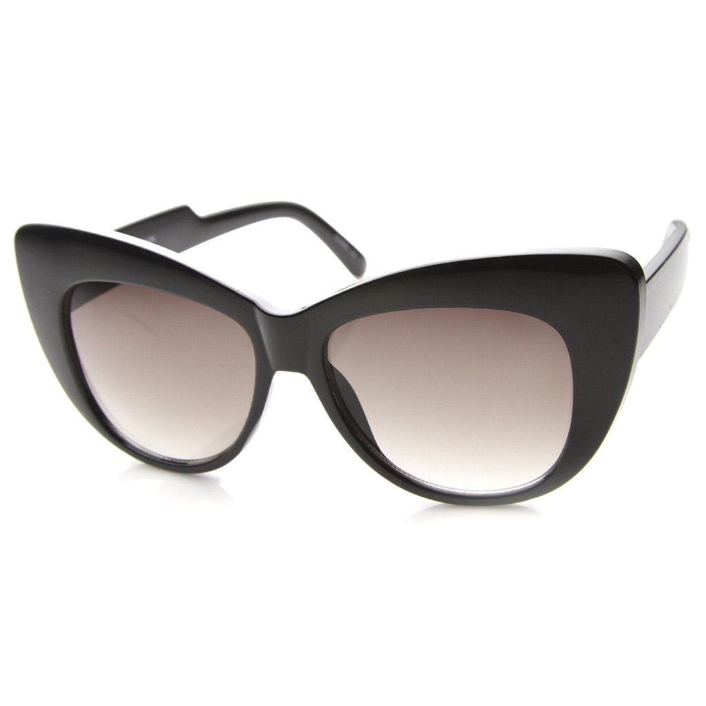 Women's Oversize Cat Eye Butterfly Shape Sunglasses 9974