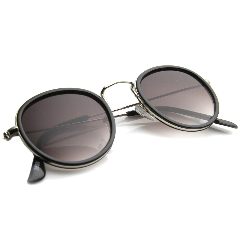 Indie Dapper Vintage Round Sunglasses 9978