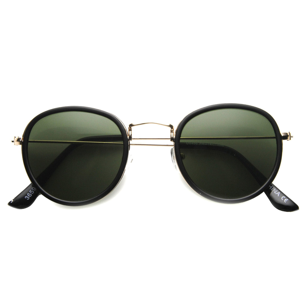 Indie Dapper Vintage Round Sunglasses 9978