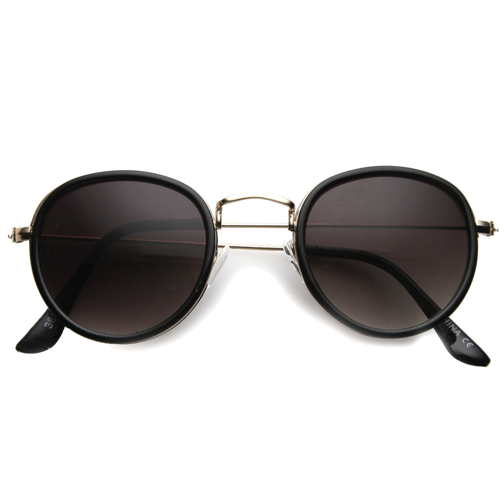 Indie Dapper Vintage Round Sunglasses 9978