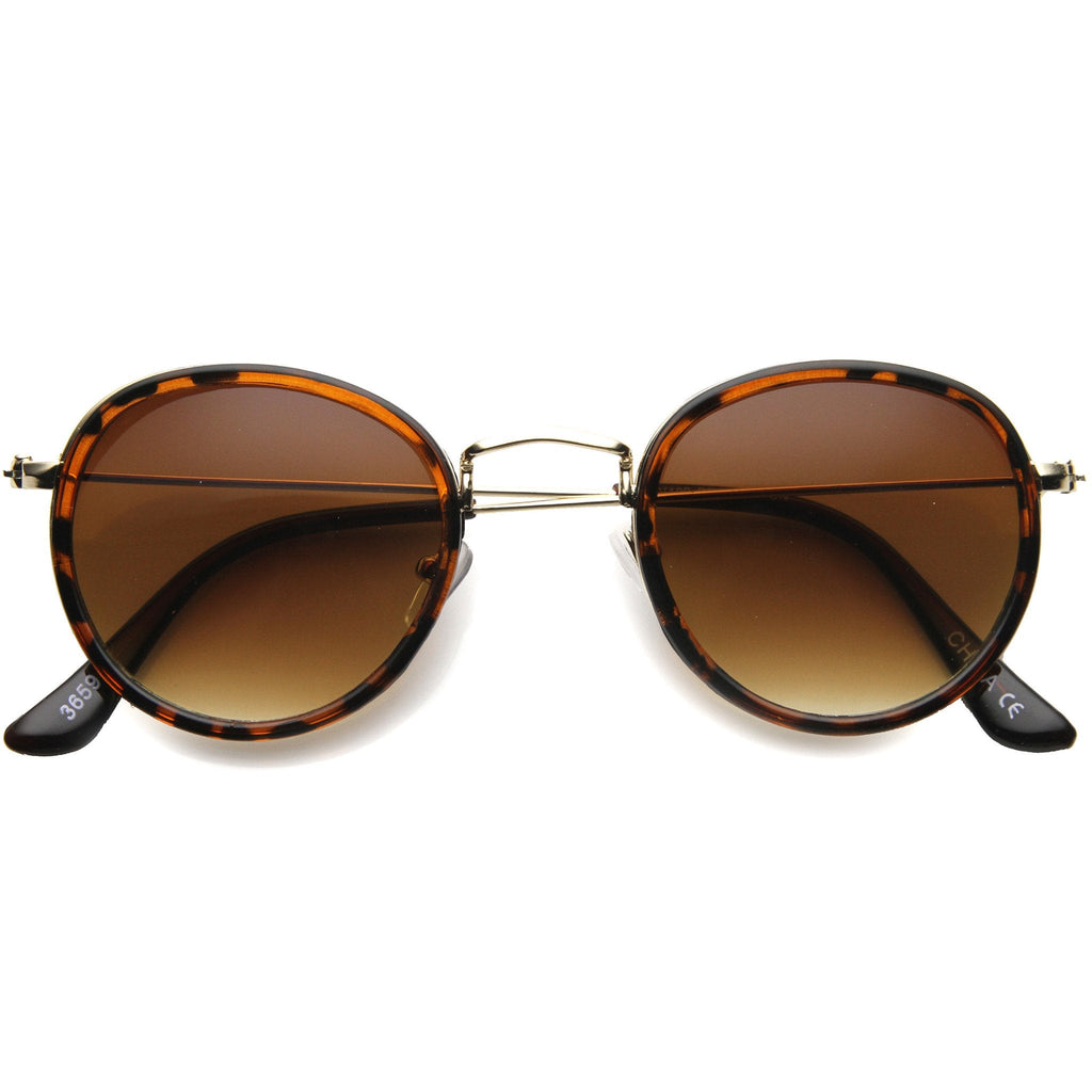 Indie Dapper Vintage Round Sunglasses 9978