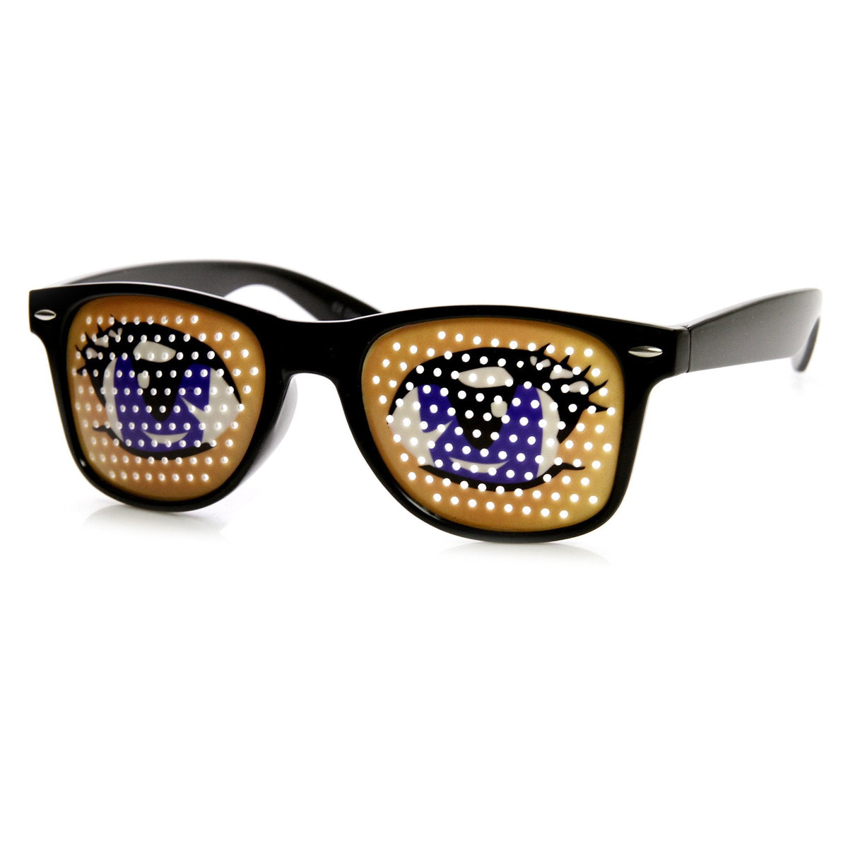 Novelty Poker Face Cartoon Eyes Costume Party Sunglasses 9303