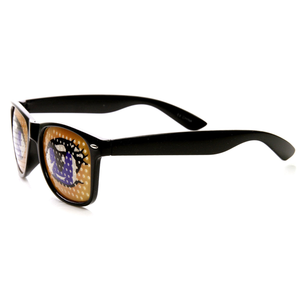 Novelty Poker Face Cartoon Eyes Costume Party Sunglasses 9303