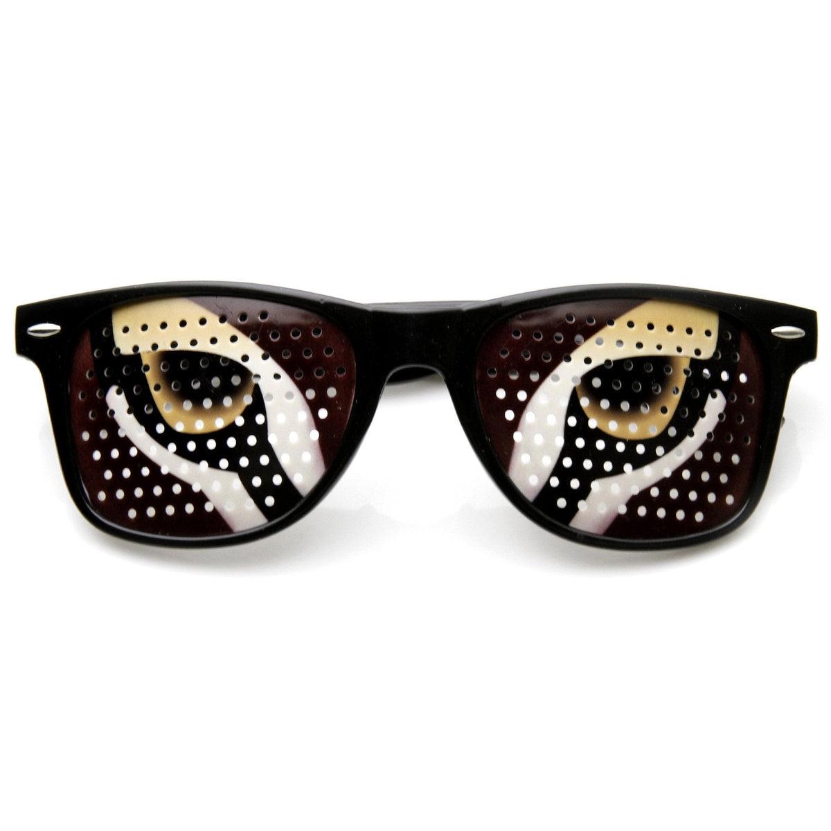 Novelty Poker Face Cartoon Eyes Costume Party Sunglasses 9303