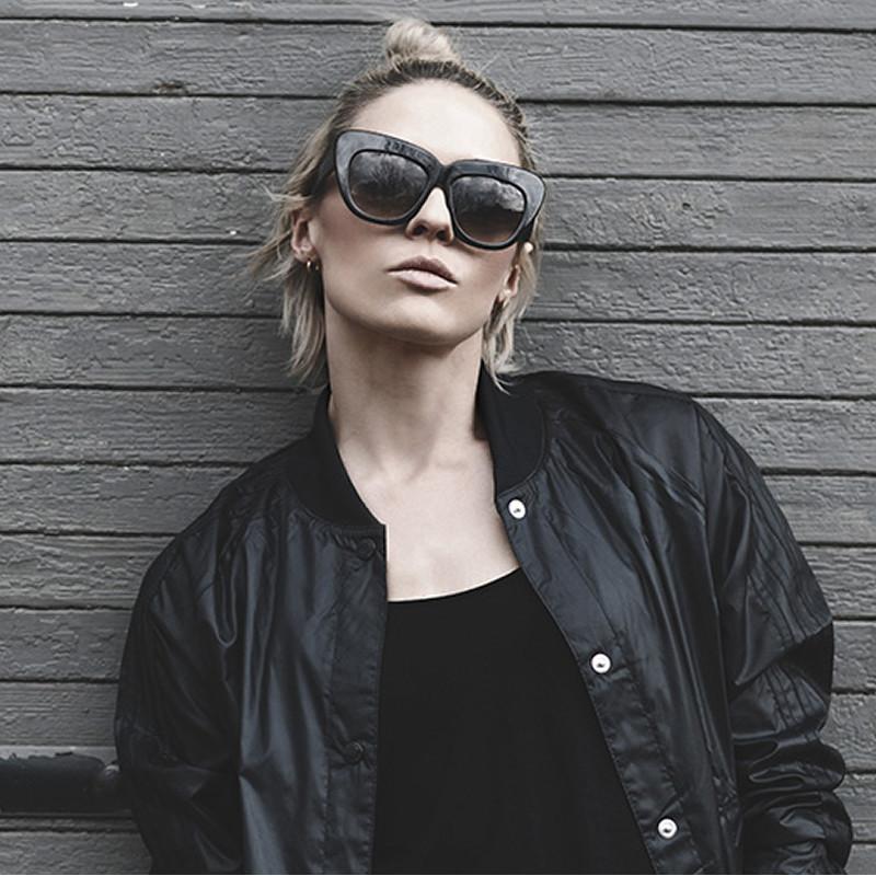 Women's LA Fashion Oversize Cat Eye Sunglasses