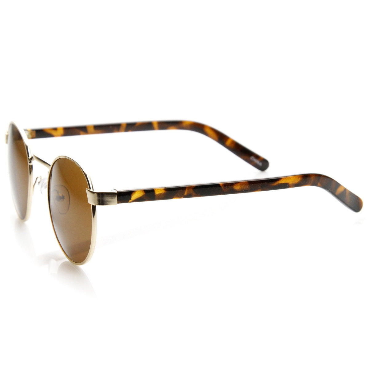 Vintage Inspired Dapper Round P3 Spectacle Sunglasses 9137