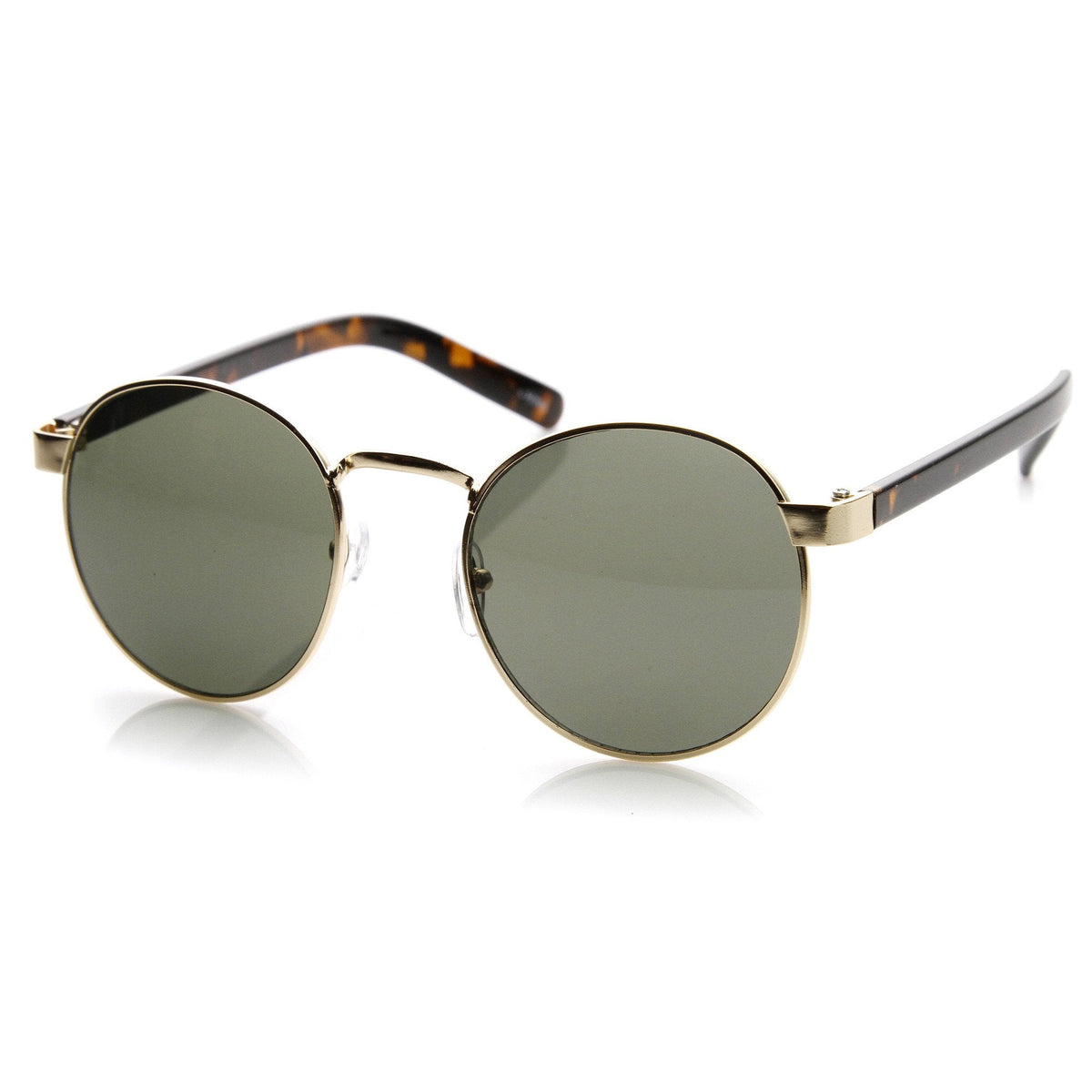 Vintage Inspired Dapper Round P3 Spectacle Sunglasses 9137