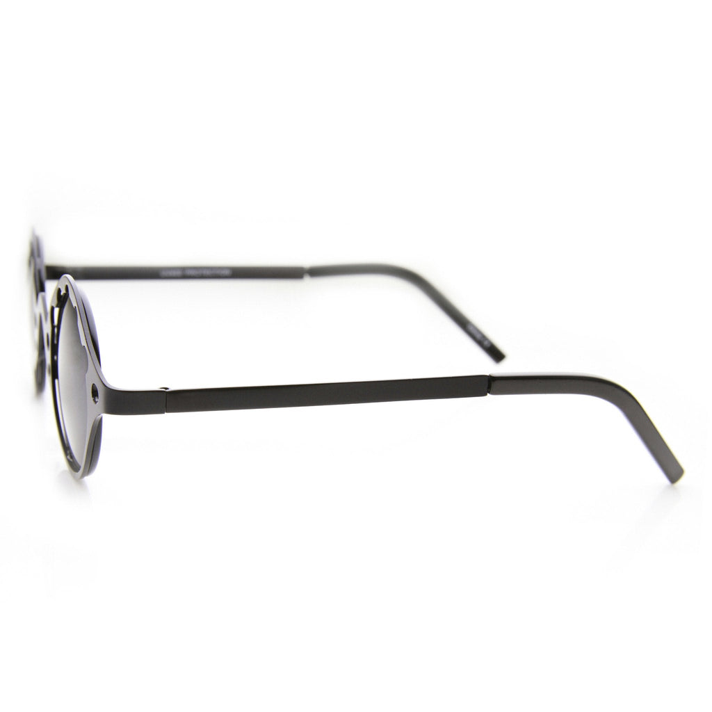 Vintage Inspired Steampunk Round Chain Frame Sunglasses 9579
