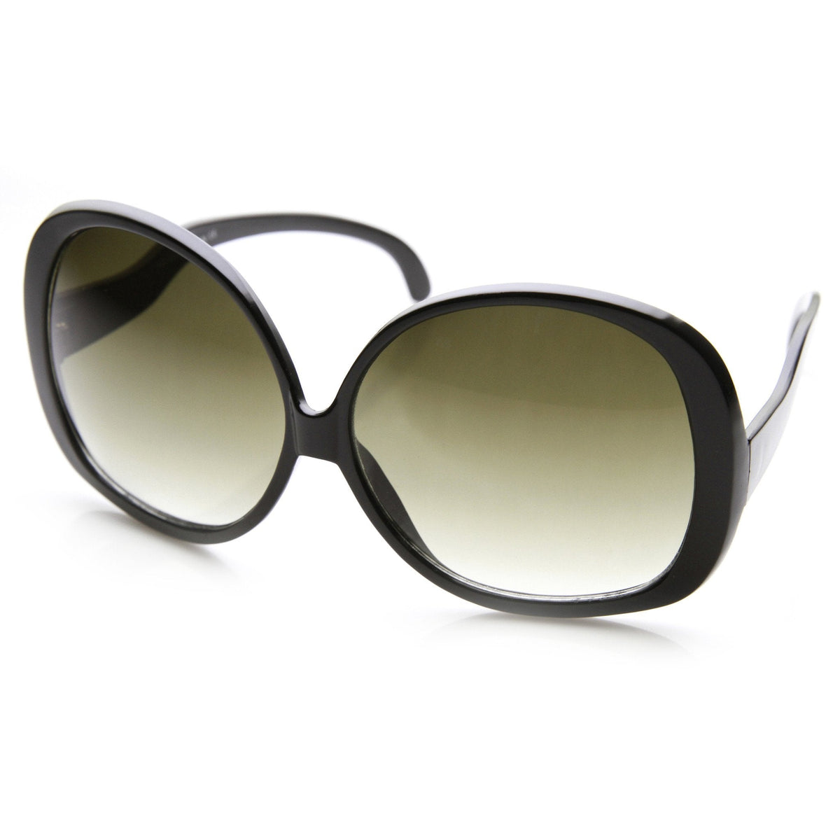 Women's High Fashion Super Oversize Square Low Temple Sunglasses 9489