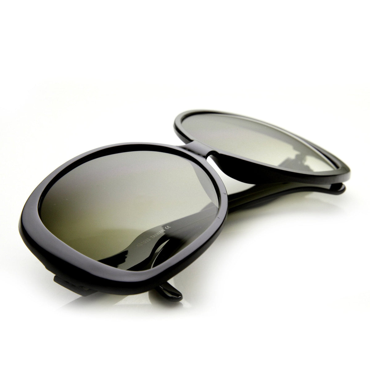 Women's High Fashion Super Oversize Square Low Temple Sunglasses 9489