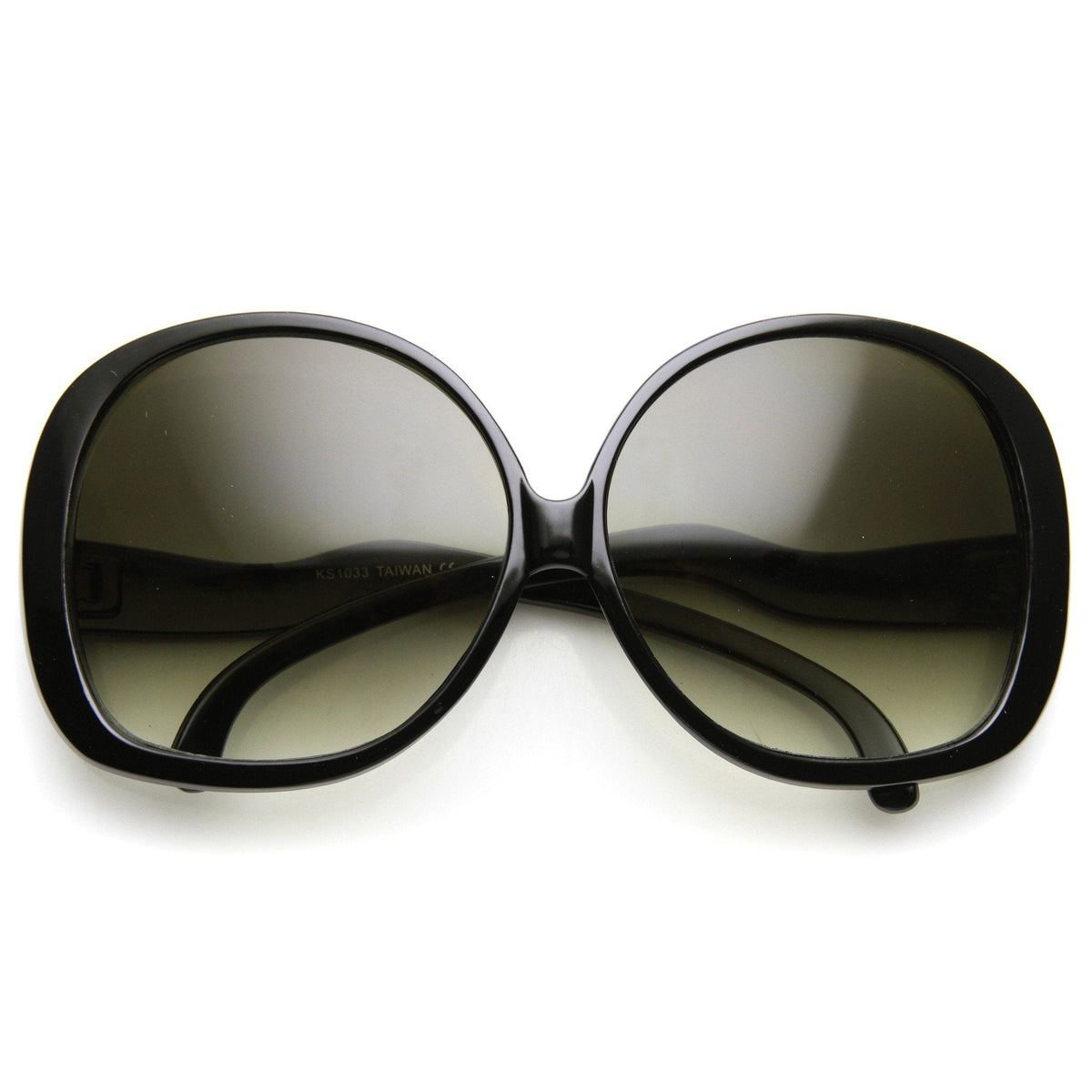Women's High Fashion Super Oversize Square Low Temple Sunglasses 9489
