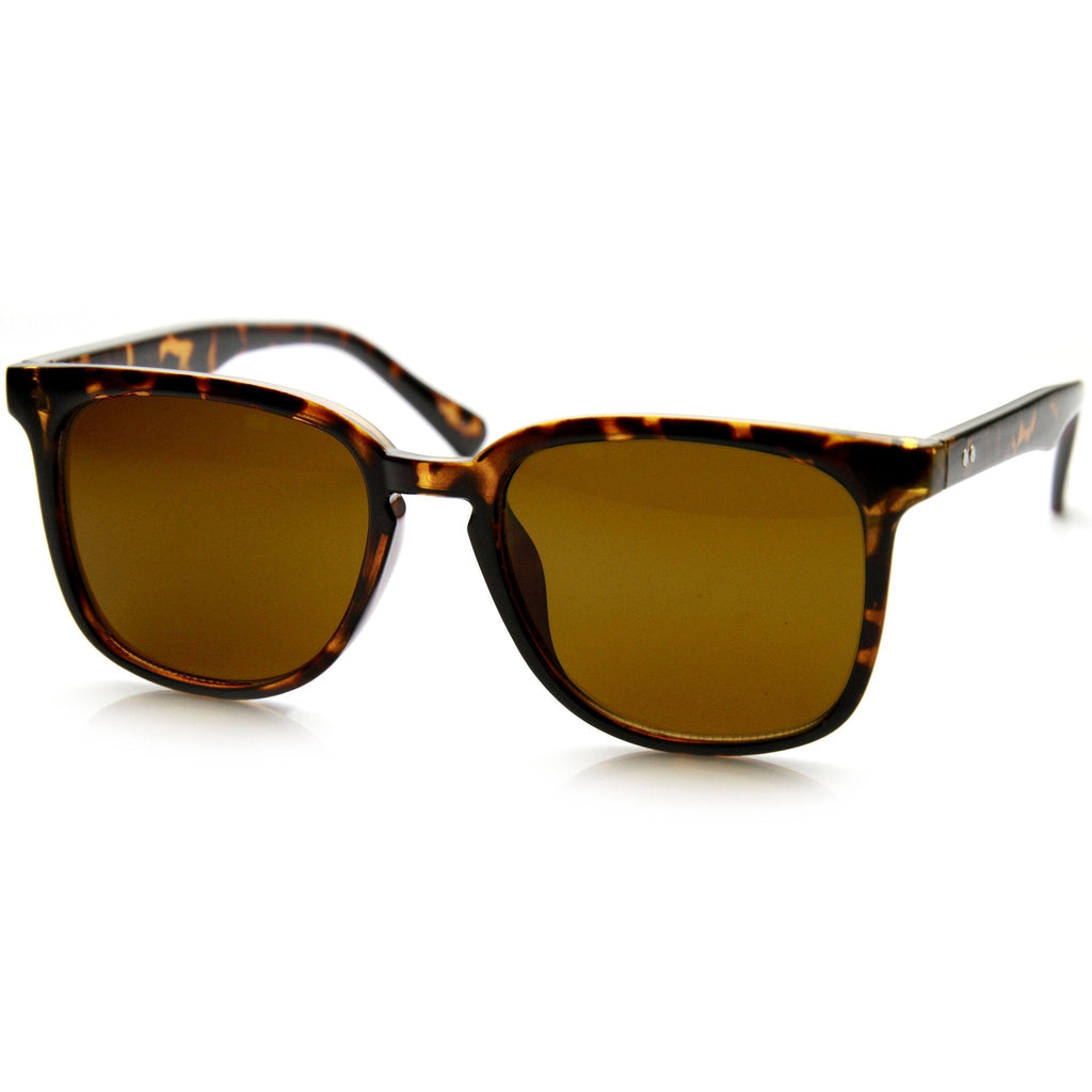 Indie Hipster Retro Dapper Horned Rim Sunglasses 9497
