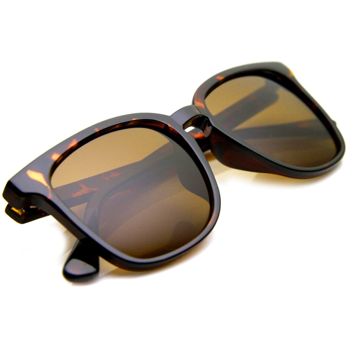 Indie Hipster Retro Dapper Horned Rim Sunglasses 9497