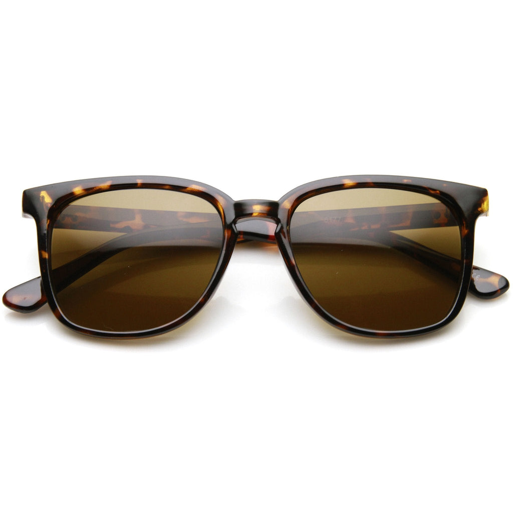Indie Hipster Retro Dapper Horned Rim Sunglasses 9497