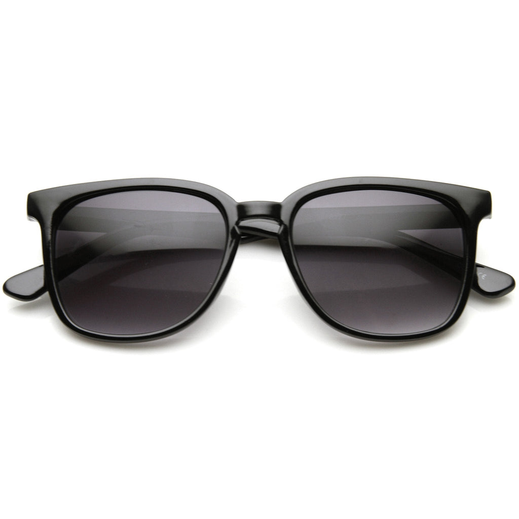 Indie Hipster Retro Dapper Horned Rim Sunglasses 9497