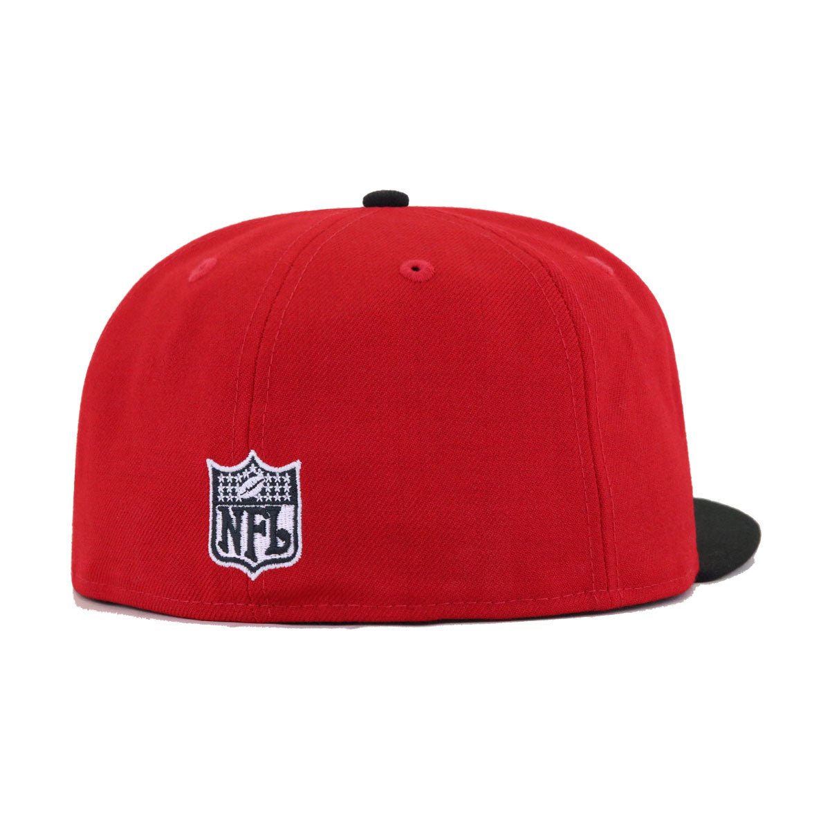 Atlanta Falcons Scarlet Black 1989 New Era 59Fifty Fitted