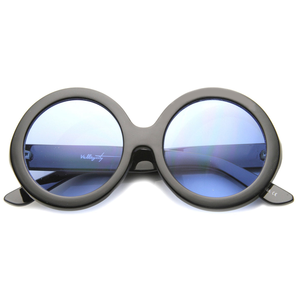 Valley City X zeroUV Mod Oversize Round Sunglasses A536