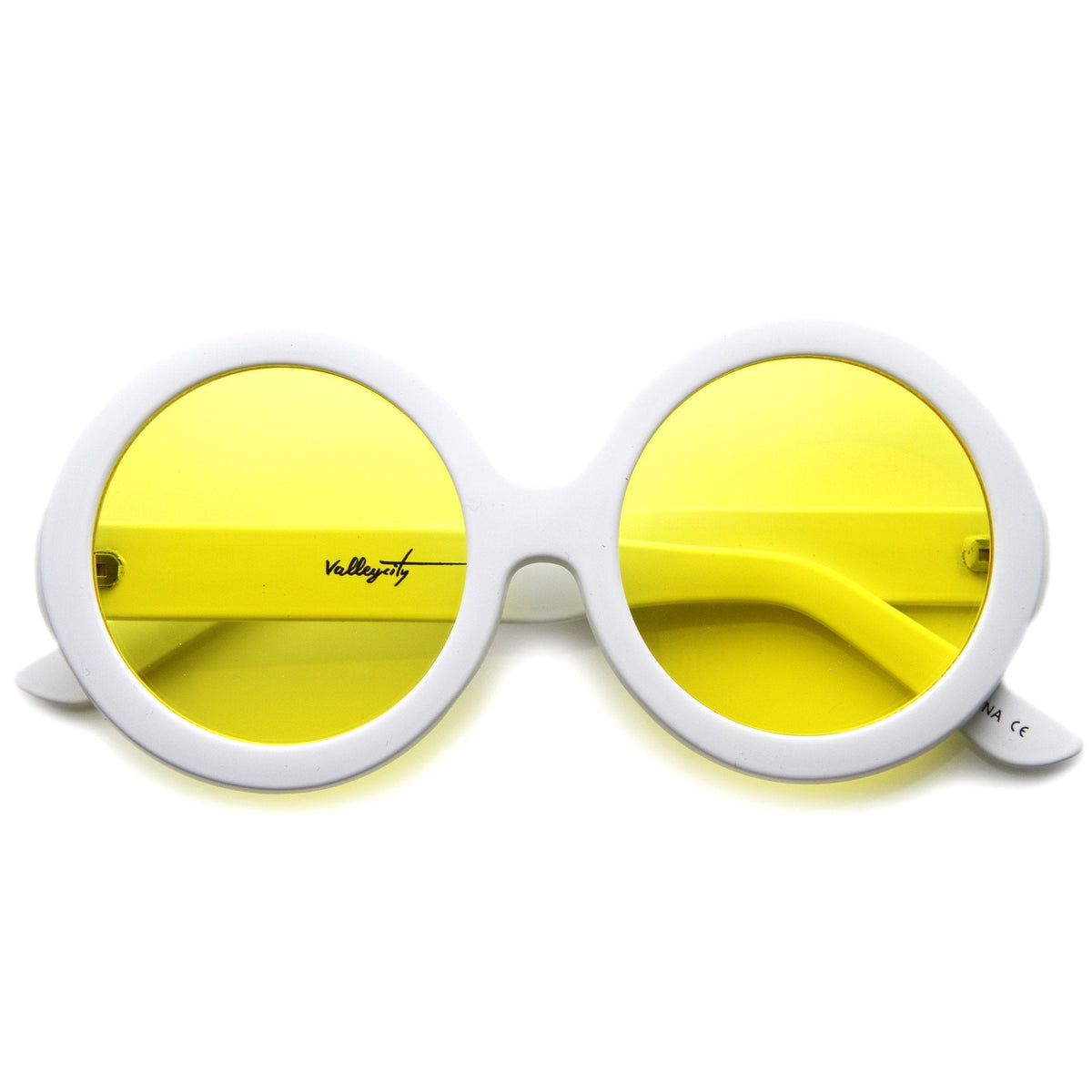 Valley City X zeroUV Mod Oversize Round Sunglasses A536