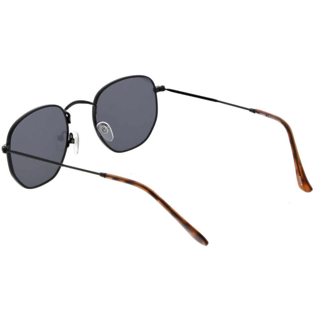 Retro Dapper Indie Modern Flat Geometric Lens Sunglasses C518