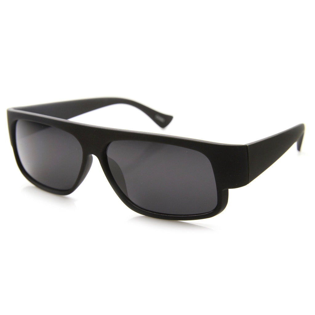 Retro 1980's Hip Hop Rapper Fashion Flat Top Gangster Shades Sunglasses 8443