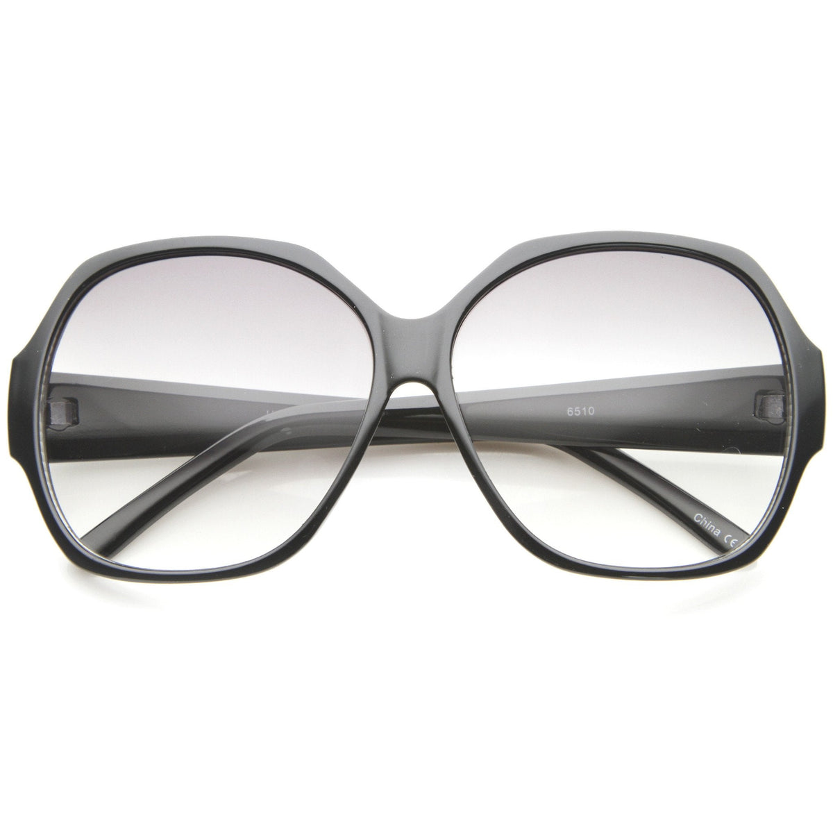 Women's Retro 1950's Oversize Gradient Lens Sunglasses A140