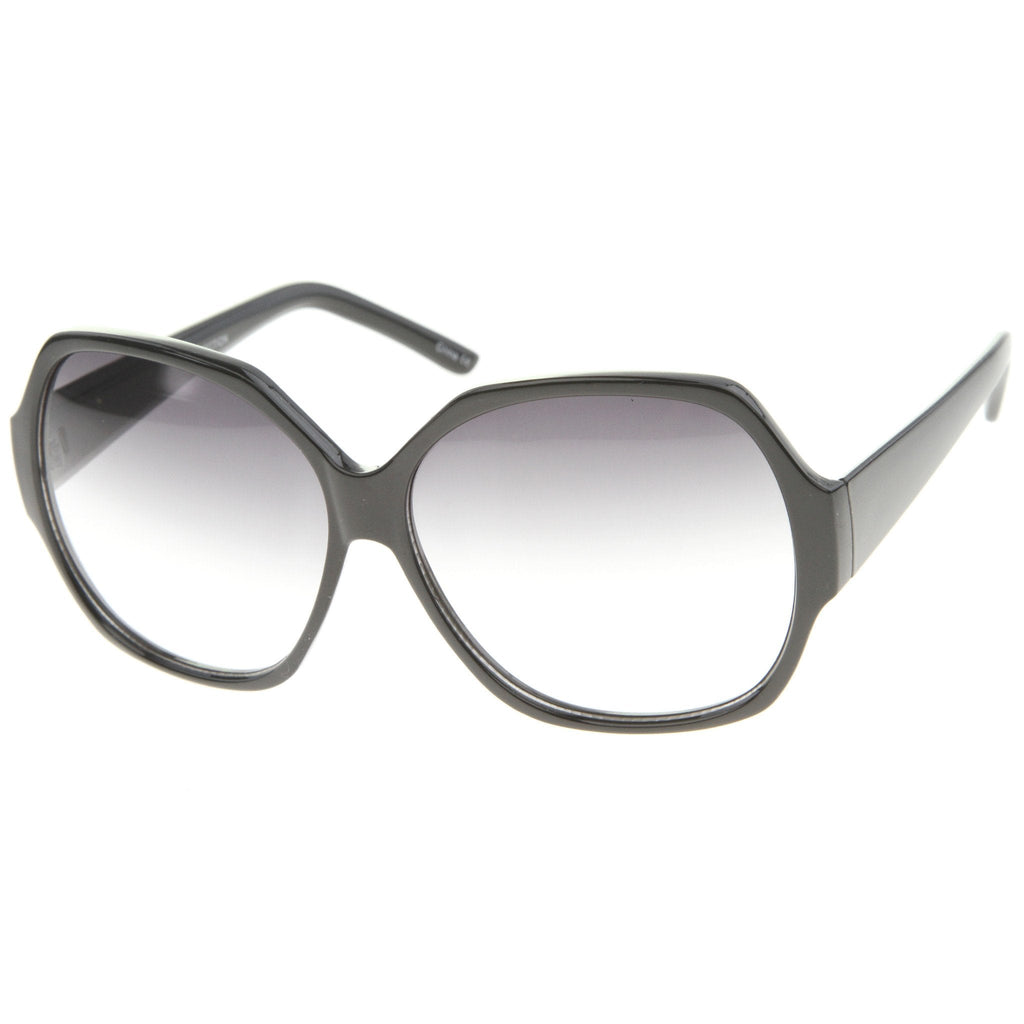 Women's Retro 1950's Oversize Gradient Lens Sunglasses A140
