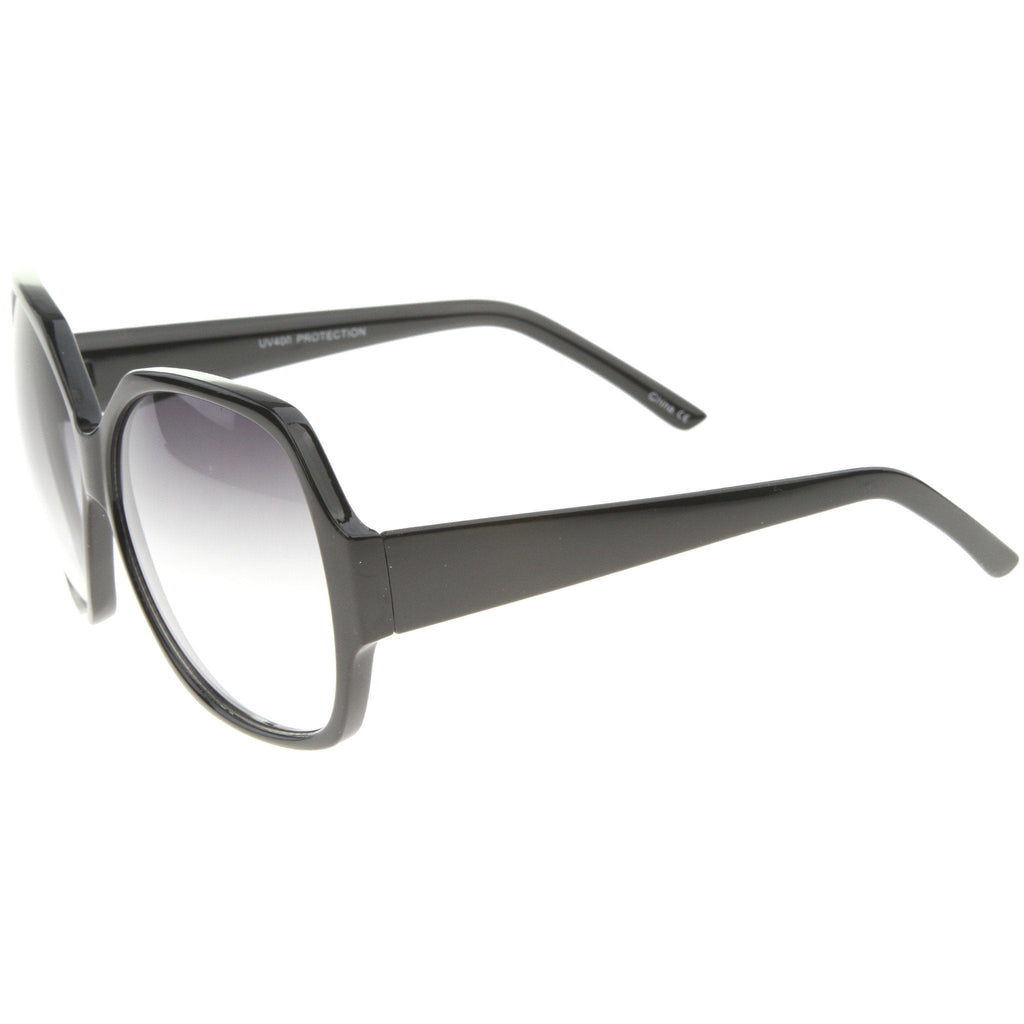 Women's Retro 1950's Oversize Gradient Lens Sunglasses A140