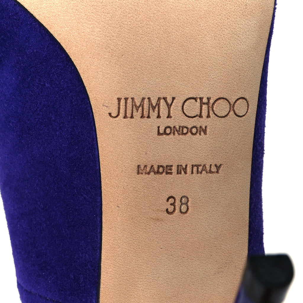 Suede Abel Pumps 38 Violet