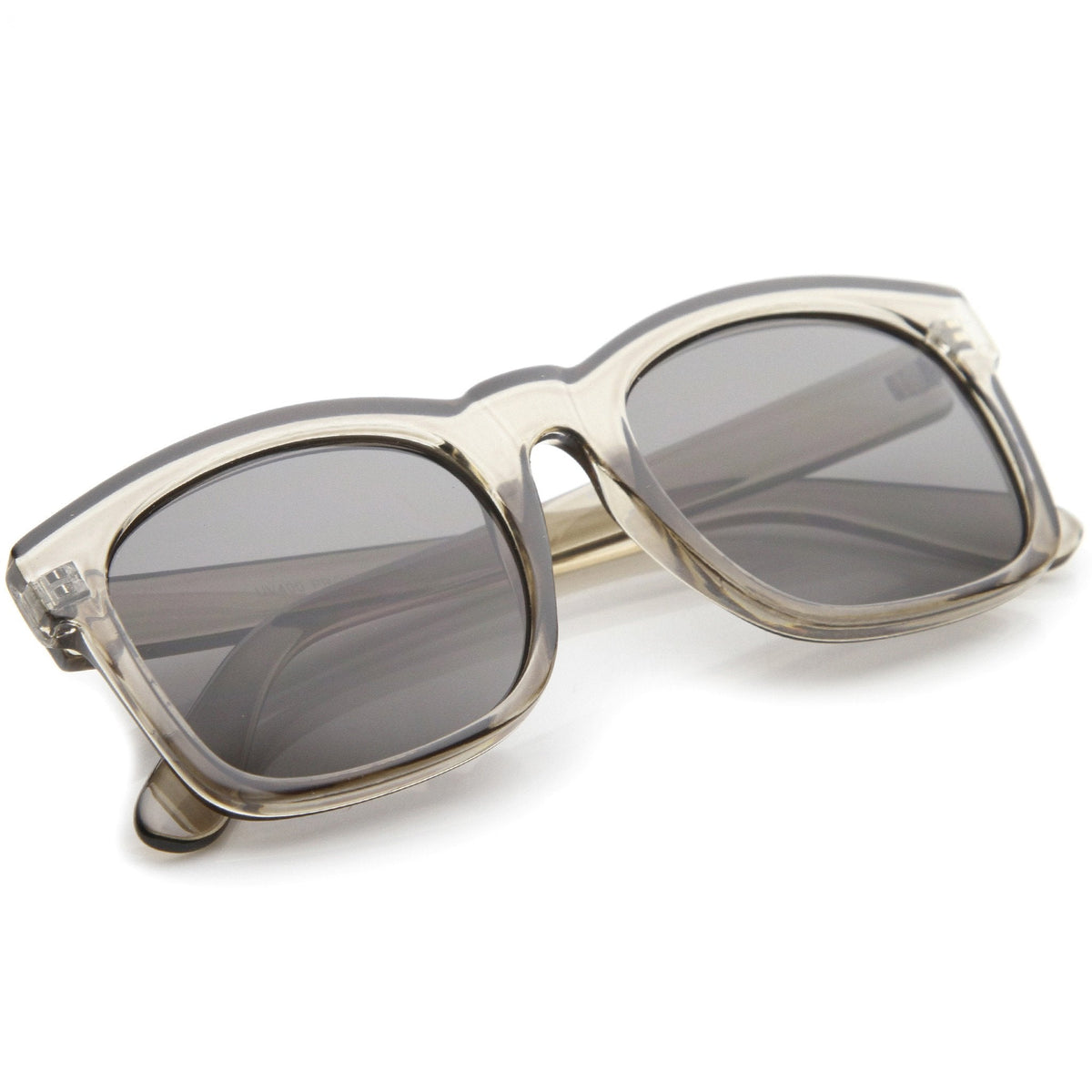 Retro Bold Horned Rim Shallow Frame Sunglasses A158