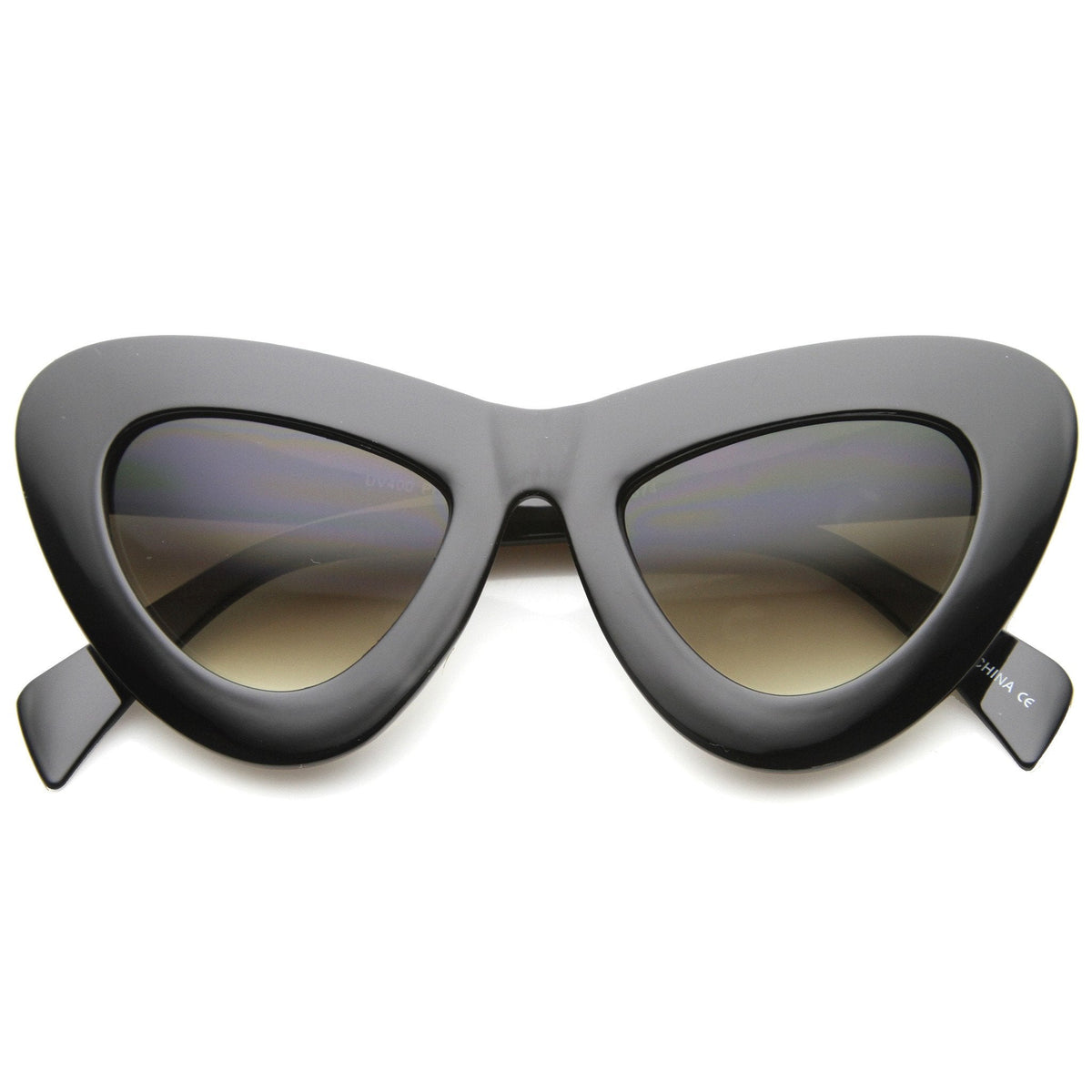 Women's Retro Bold Chunky Cat Eye Sunglasses A098