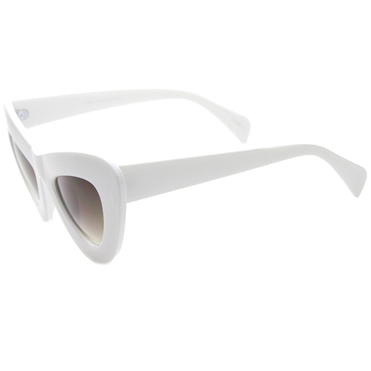 Women's Retro Bold Chunky Cat Eye Sunglasses A098