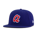 Atlanta Braves Dark Royal Blue 1972 All Star Game New Era 59Fifty Fitted