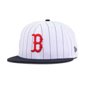 Boston Red Sox Navy Pinstripe New Era 59Fifty Fitted